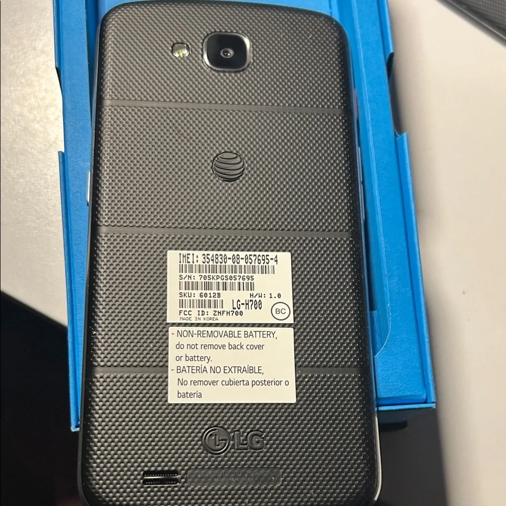 LG X Venture Smartphone with Black Finish